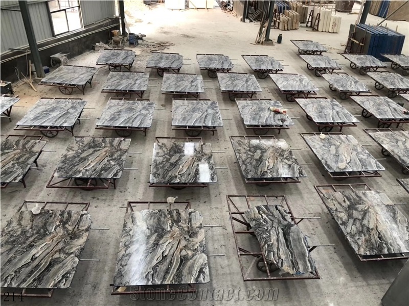 Matisse Grey Marble Slab