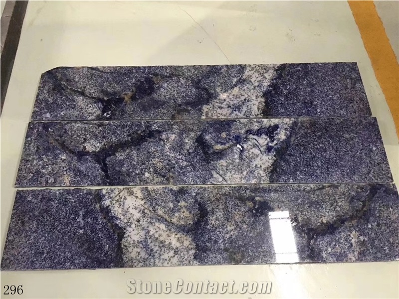 Namibia Blue Sodalite Classic Royal Granite Slab