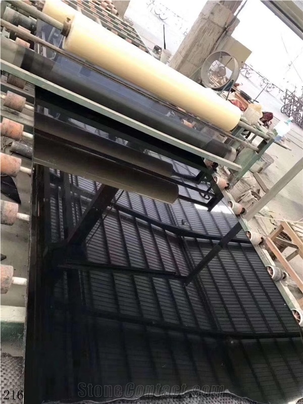 New Mogolian Black Negro Monterrey Marble Slab