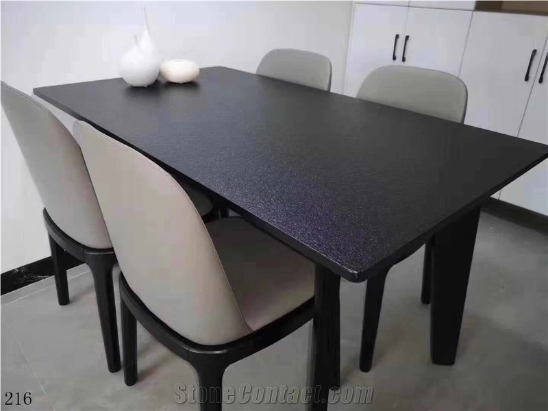 New Mogolian Black Negro Monterrey Marble Slab