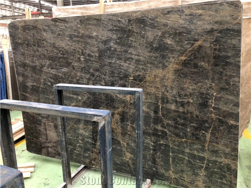 R Goldano King Gold Marble for Wall Countertop Use