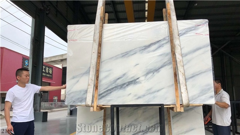 Royal Danby White Marble Slab