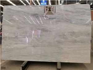 Sparkling Blue Marble Bulgari Grey White Marble