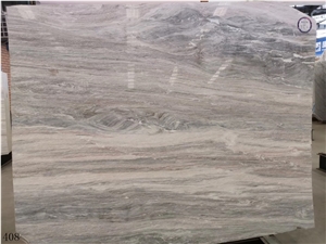 Sparkling Blue Marble Bulgari Grey White Marble