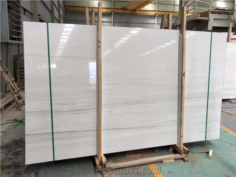 Star White Marble Polar Slab Wall Floor Use