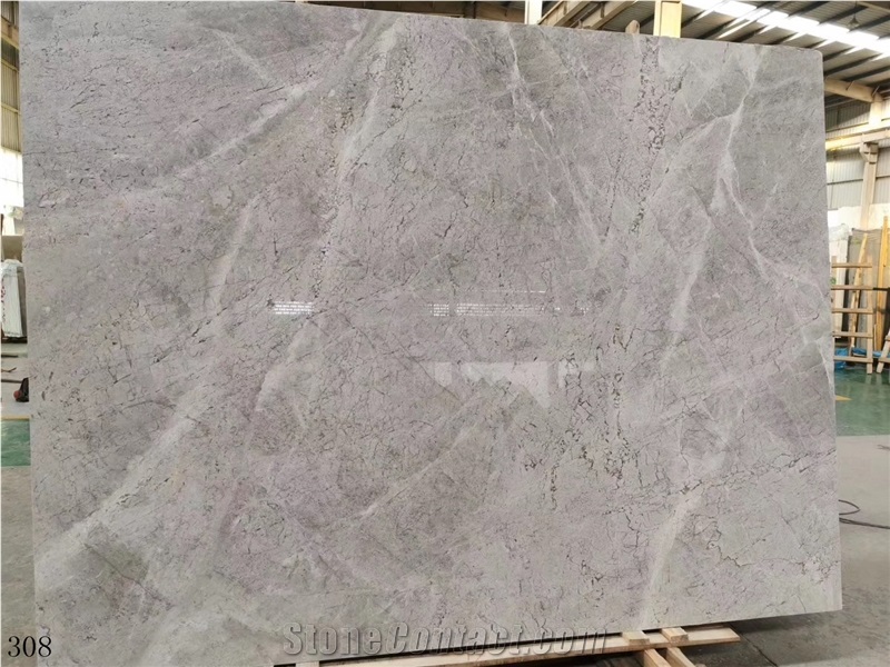 Tundra Grey Marble Castle Gray Ash Stone Slab