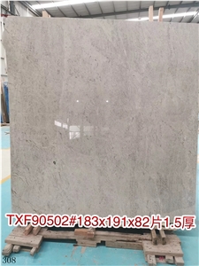 Tundra Grey Marble Castle Gray Ash Stone Slab