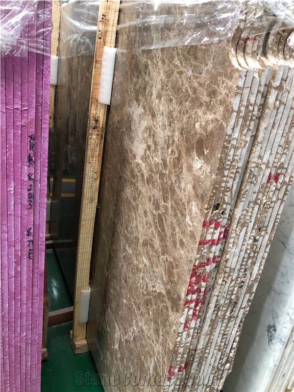 Turkey Light Adiyaman Crystal Emperador Slab Tile
