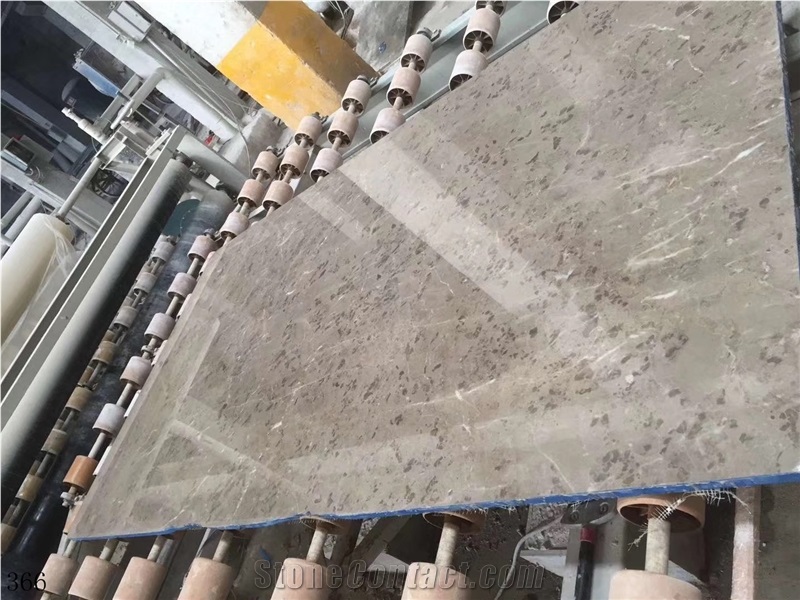 Turkey Macchiato Brown Marble Slab in China Market