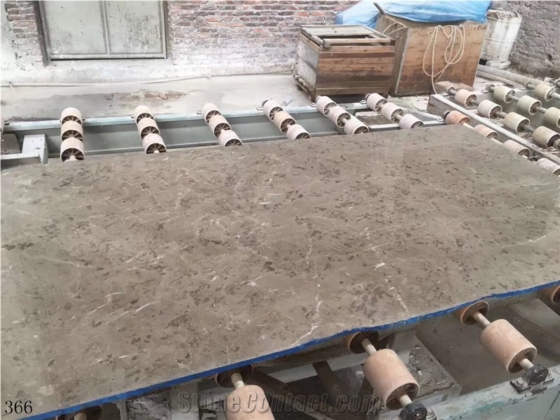 Turkey Macchiato Brown Marble Slab in China Market