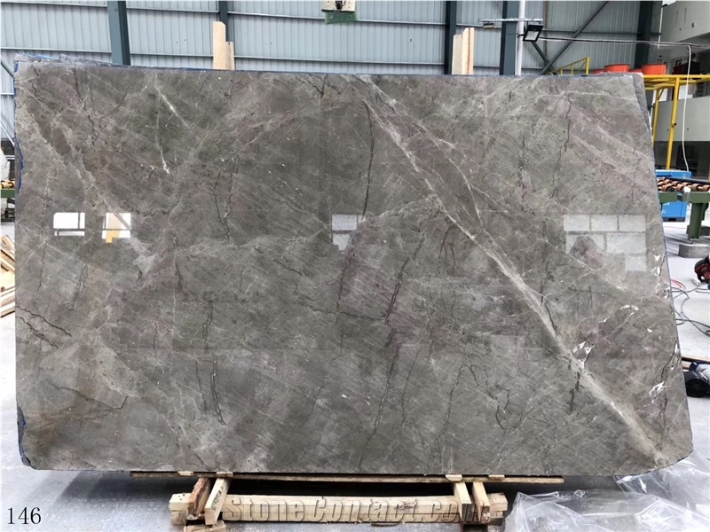 Turkey Maya Grey Marble Slab in China Market