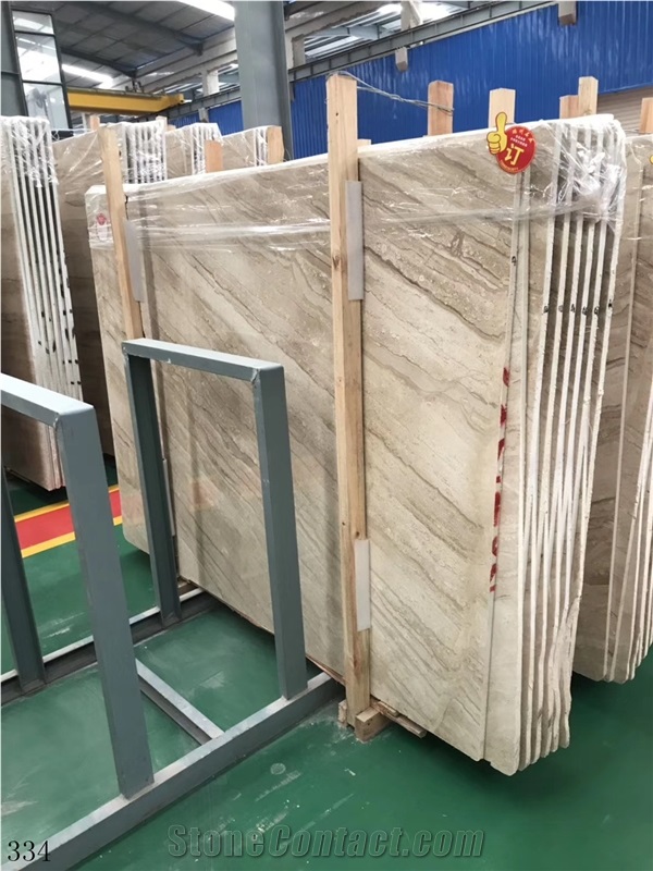 Turkish Dino Beige Marble Reale Slab in China