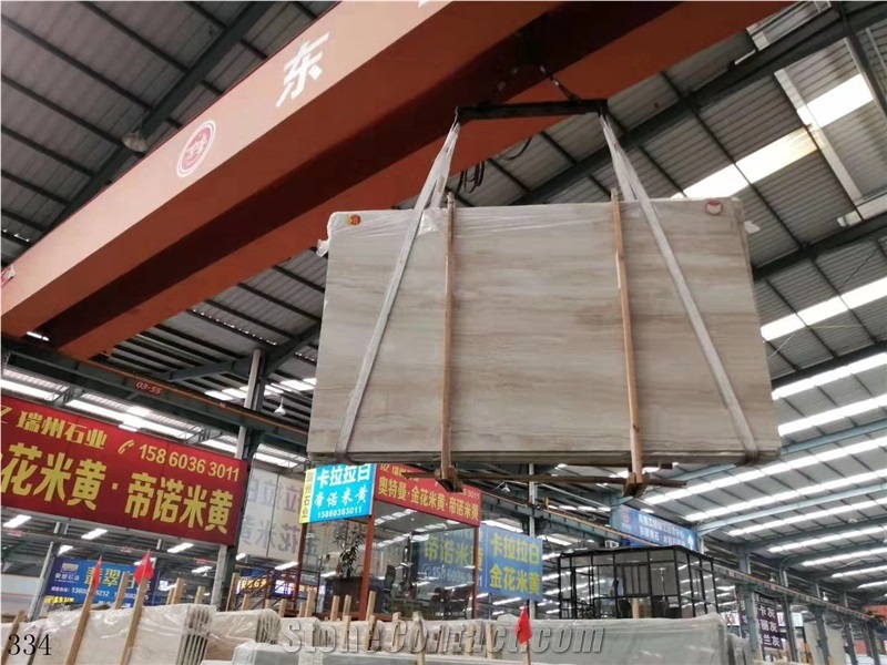 Turkish Dino Beige Marble Reale Slab in China
