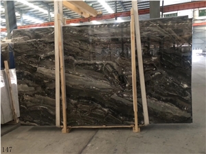 Venice Gold Brown Marble Slab in China Market