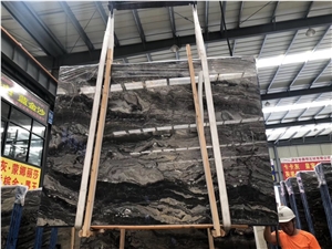 Venice Gold Brown Marble Slab in China Market