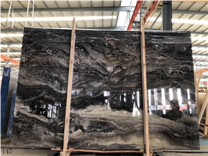 Venice Gold Brown Marble Slab in China Market