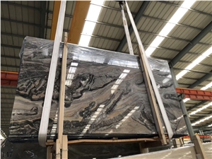 Venice Gold Brown Marble Slab in China Market