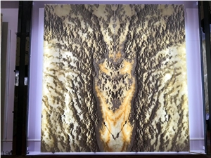 Water Ink Onyx Peacock Moyu Jade Slab in China