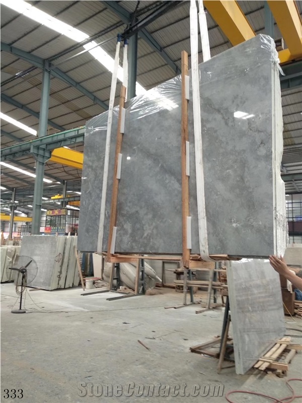 Wombeyan Grey Marble Star Cloud Gray Ash Slab