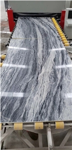 Yabo Grey Marble Semi White Abba Ash Stone Slab