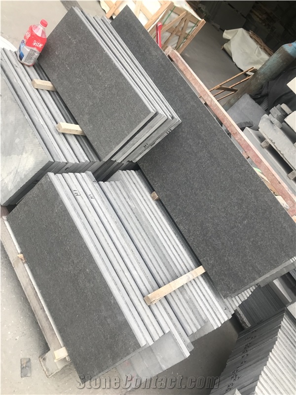 Vietnam Black Basalt Slabs & Tiles Pool Cladding