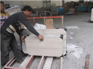 Aliminium Stone White Wooden Honeycomb Backed