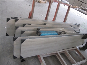 Aliminium Stone White Wooden Honeycomb Backed