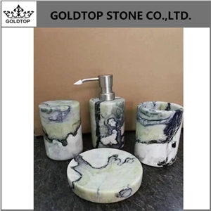 Bathroom Accessories Set Marble for High End Hotel