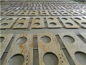 Best Quality Polished Cream Granite Wanity Top