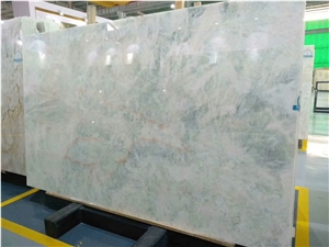 Blue Crystal Onyx Slab for Wall and Floor Covering