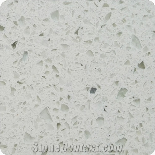 Blue Sparking Grain Quartz Stone