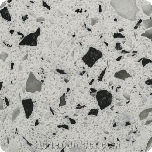 Blue Sparking Grain Quartz Stone