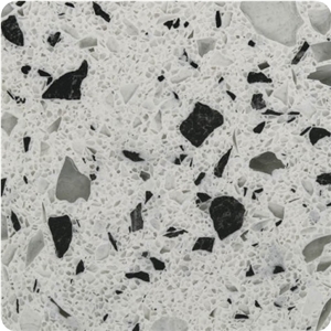 Blue Sparking Grain Quartz Stone