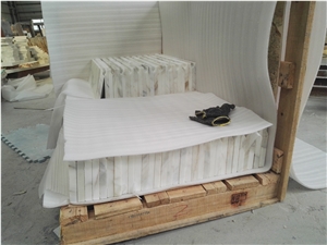 Calacatta Gold Marble Skirting for Flooring Tiles