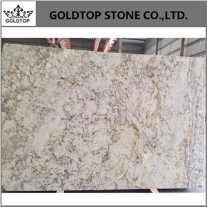 Cheap Natural Exotic Colonial White Granite Slab