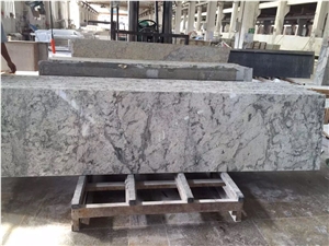Cheap Natural Exotic Colonial White Granite Slab
