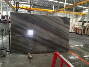 Elegant Brown Marble Slabs and Tiles Wall Floor