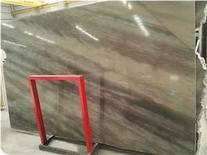 Elegant Brown Marble Slabs and Tiles Wall Floor