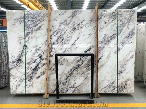 Fior Di Pesco Apuano Marble Bookmatch Mirror Slabs
