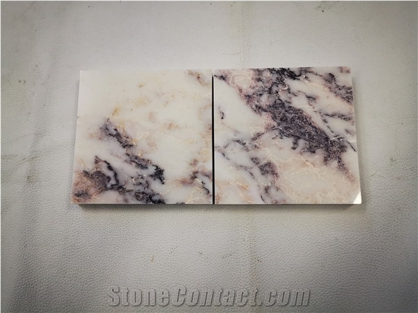 Fior Di Pesco Apuano Marble Bookmatch Mirror Slabs