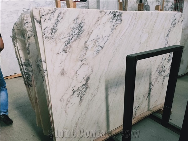 Fior Di Pesco Apuano White Marble Slabs&Tiles
