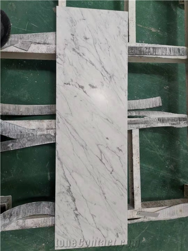 Goldtop Bianco Statuario Carrara Marble Desk Tops