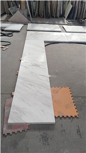 Green Polished Volaks White Tiles for Flooring