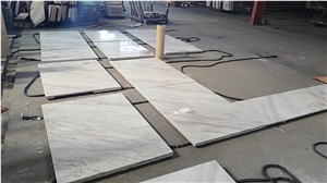 Green Polished Volaks White Tiles for Flooring