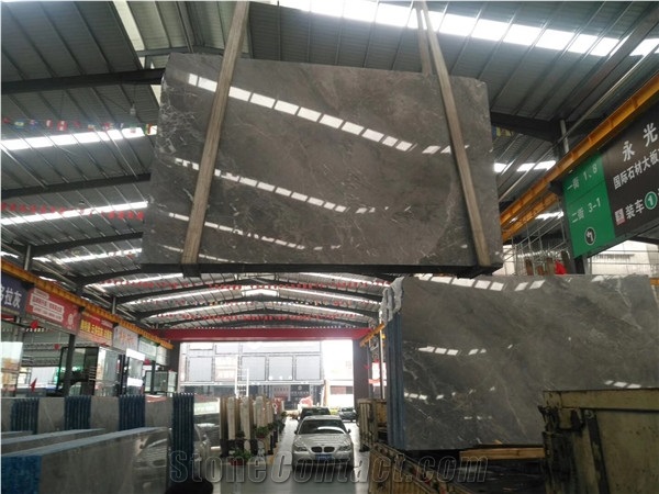 Hermes Grey Marble/ Emperador Ash Slabs&Tiles