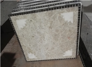 Honeycomb Panel Medallions Waterjet Quartz