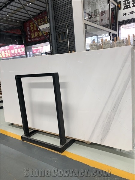 Hot Sale Bianco White Sivec Marble Price Per Squar