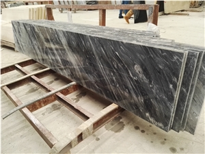 Italy Carrara Nuvolato Classico Gray Polished Slab