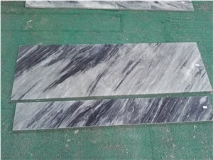 Italy Carrara Nuvolato Classico Gray Polished Slab