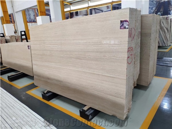 Italy Polished Roman Travertine Tipo Lu Slabs&Tile